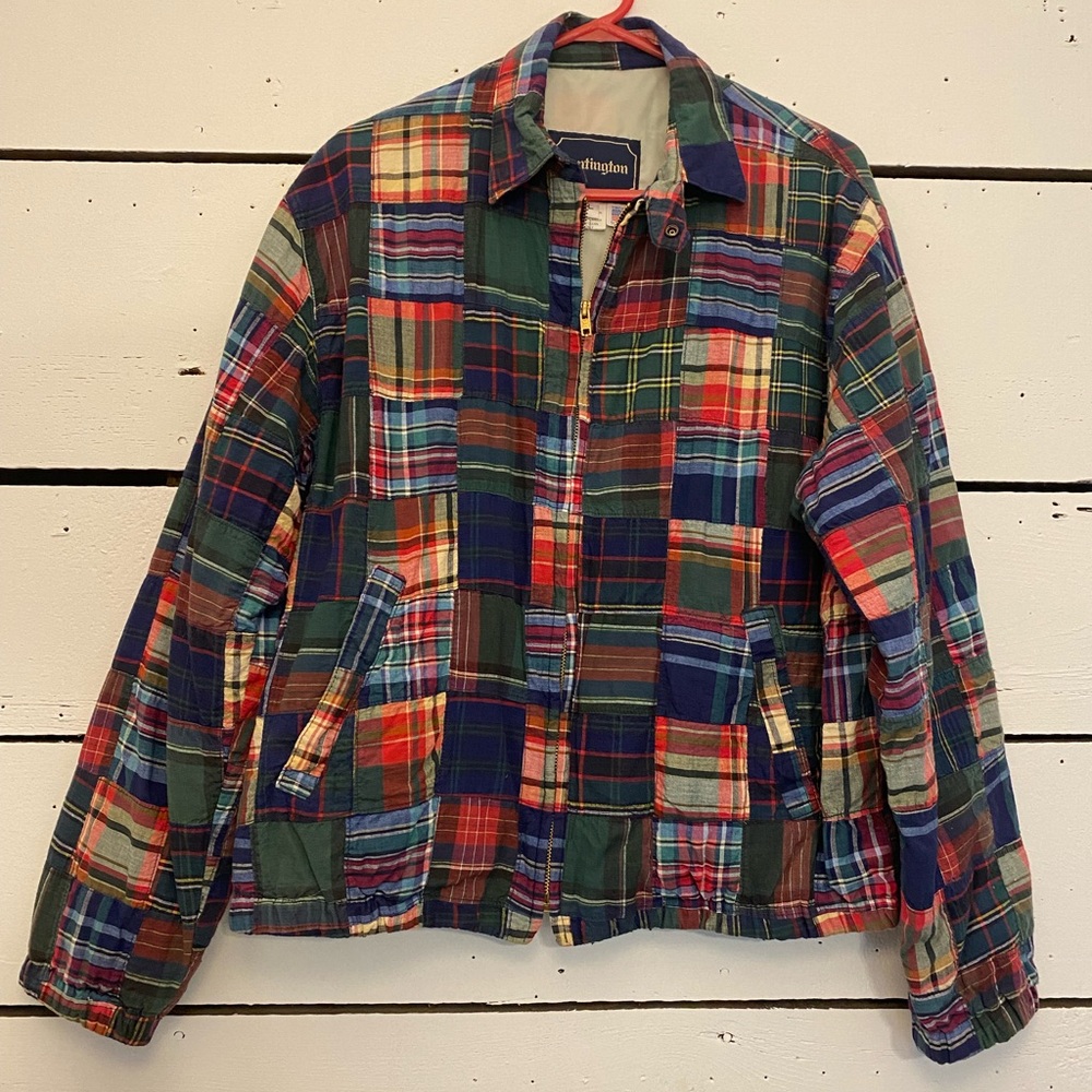 Vintage Very Rare Huntington Patchwork Quilted Jacket, Large